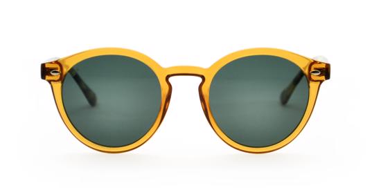 Men genel Letoon Bold Daisy Amber Green Unisex Güneş Gözlüğü