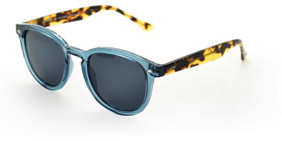 Men genel Langdon Bold İndigo Amber Soked Unisex Güneş Gözlü