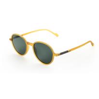 Men genel Runda Matte Daisy Green Unisex Güneş Gözlüğü