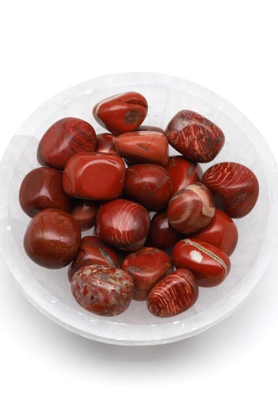 Erkek genel Jasper Taş Tamburlanmış