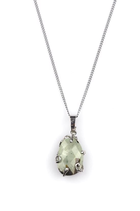 Erkek genel Prehnite Kolye Ucu Çeşitleri